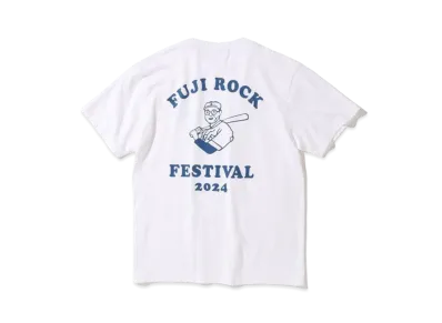 FUJI ROCK FESTIVAL'24 x BEAMS Rwche Dude Logo Tee "White"