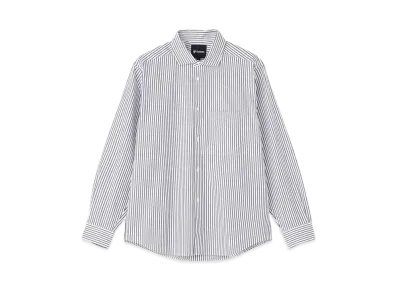 Goldwin Striped Comfortable Shirt (Unisex) "Blue Stripe"