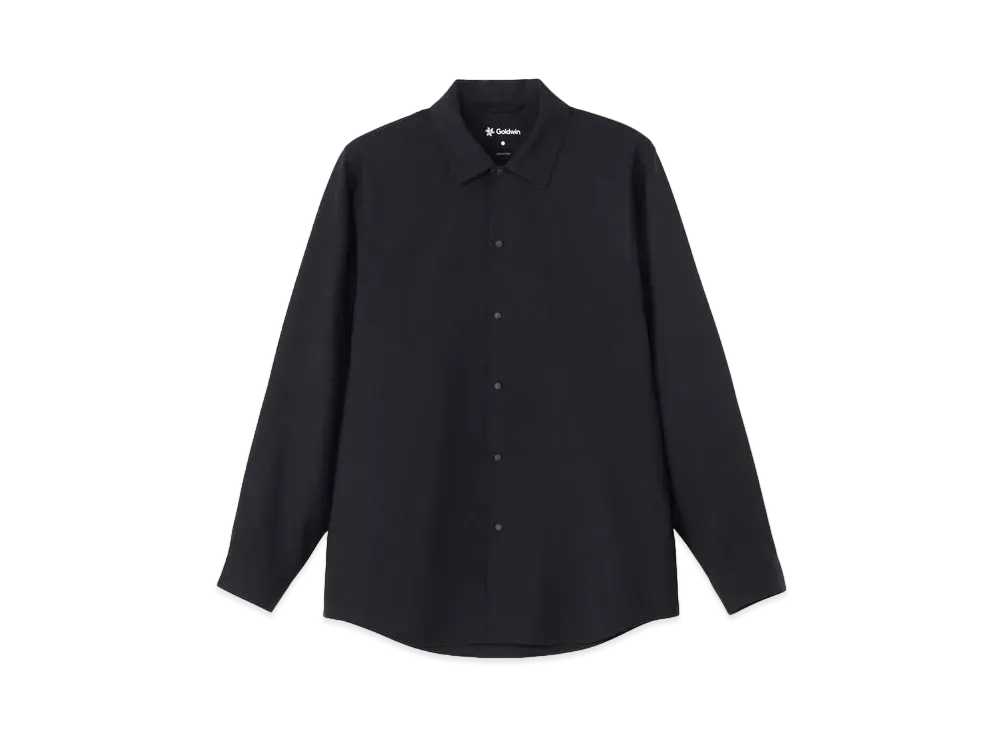Goldwin Wool Bamboo Shirt (Unisex) "Black"