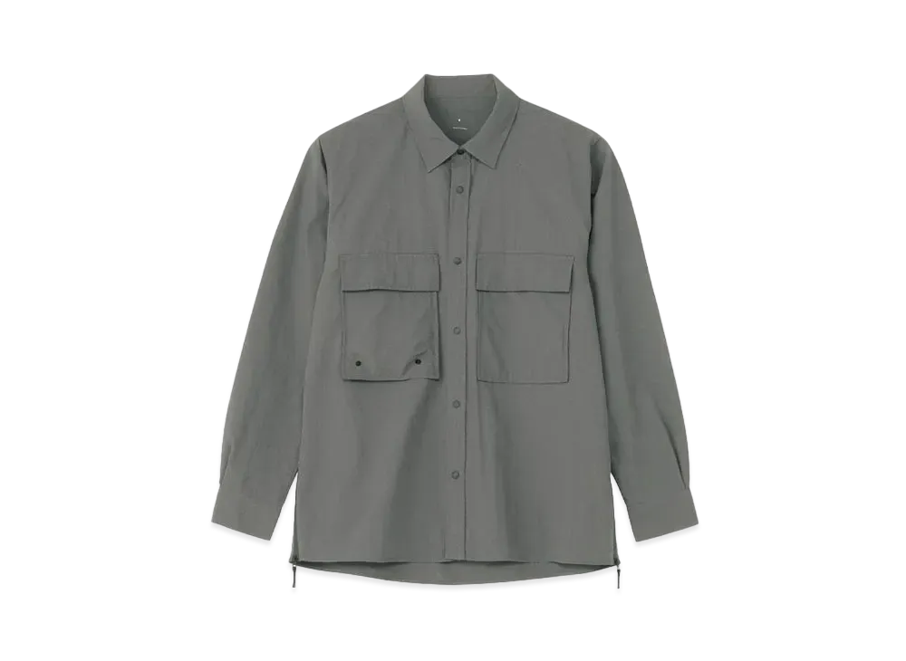 Goldwin Field Bench Nylon Shirt (Unisex) "Deep Charcoal"