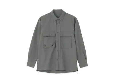 Goldwin Field Bench Nylon Shirt (Unisex) "Deep Charcoal"