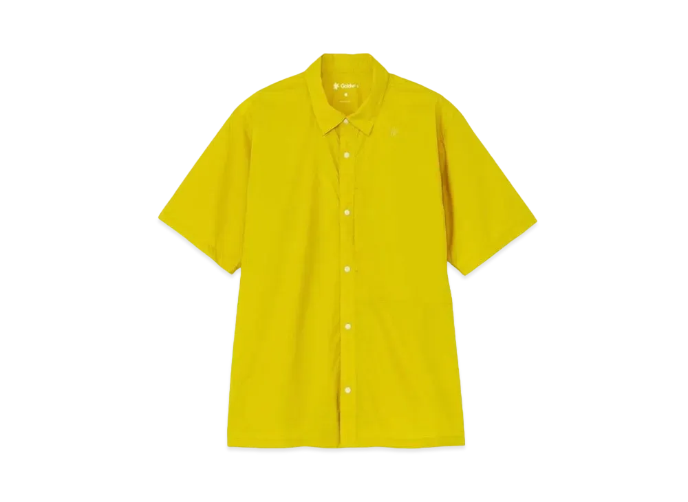 Goldwin Partex Double Cross Short Sleeve Hike Shirt (Unisex) "Acid Yellow"