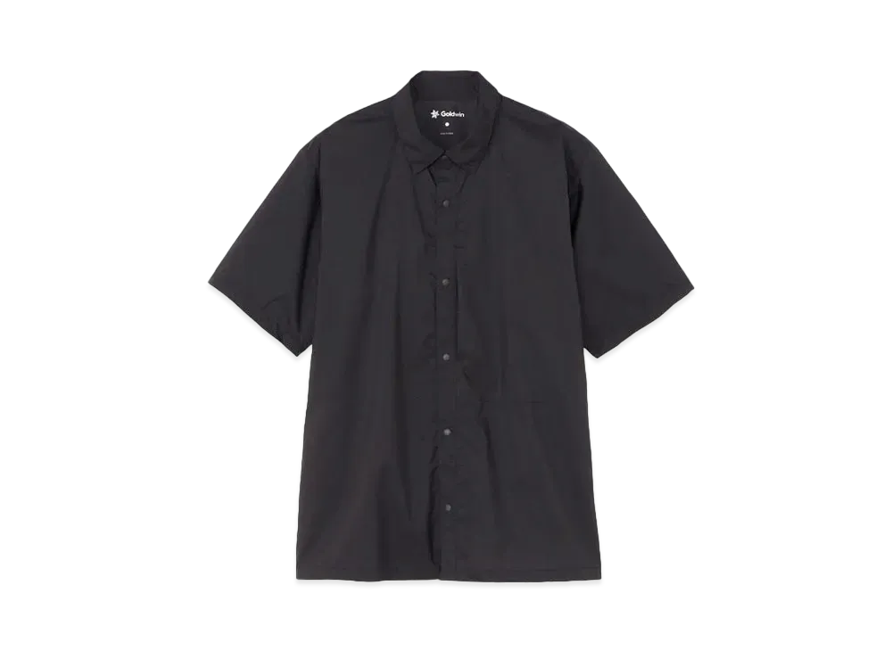Goldwin Partex Double Cross Short Sleeve Hike Shirt (Unisex) "Black"