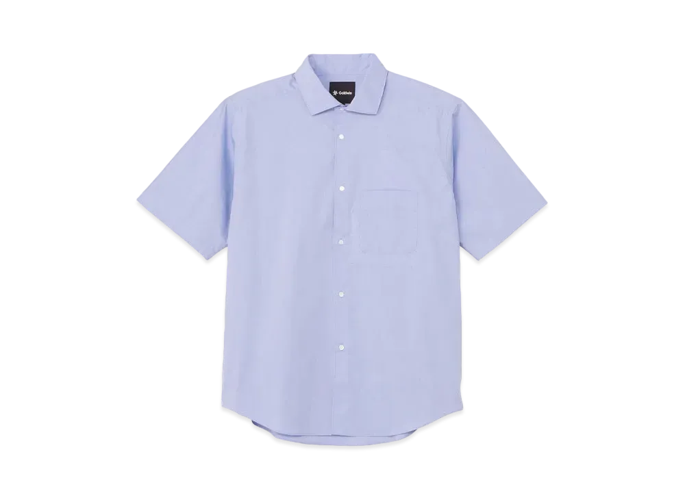 Goldwin Comfortable Short Sleeve Shirt (Unisex) "Saxe "
