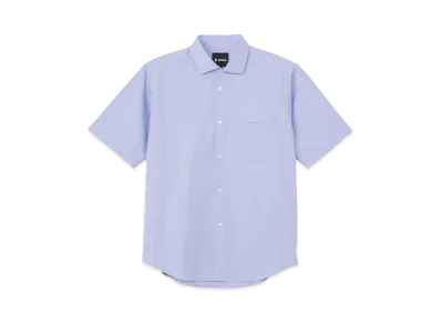 Goldwin Comfortable Short Sleeve Shirt (Unisex) "Saxe "