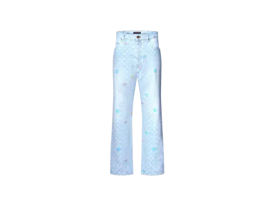 Tyler, The Creator x Louis Vuitton Monogram Denim Pants "Indigo"