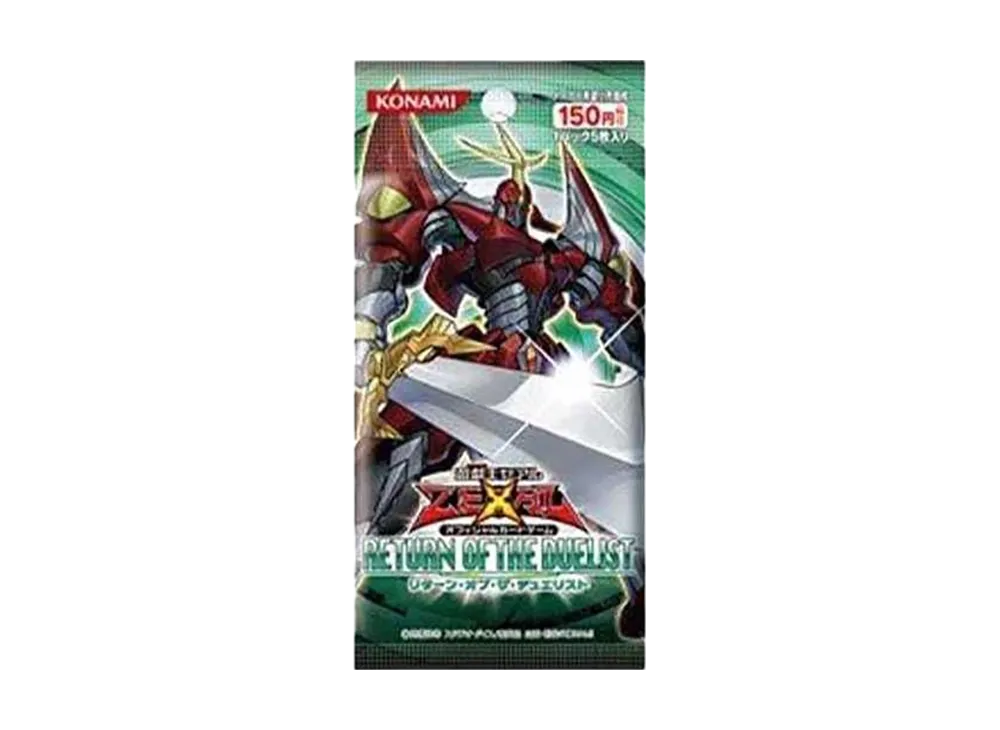 Yu-Gi-Oh ZEXAL OCG Return of The Duelist Pack