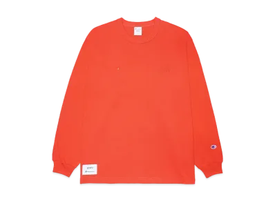 Wtaps x Champion Academy L/S T-Shirts "Orange"