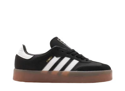 アディダス オリジナルス ウィメンズ サンベイ "コアブラック/フットウェアホワイト/ゴールドメタリック"