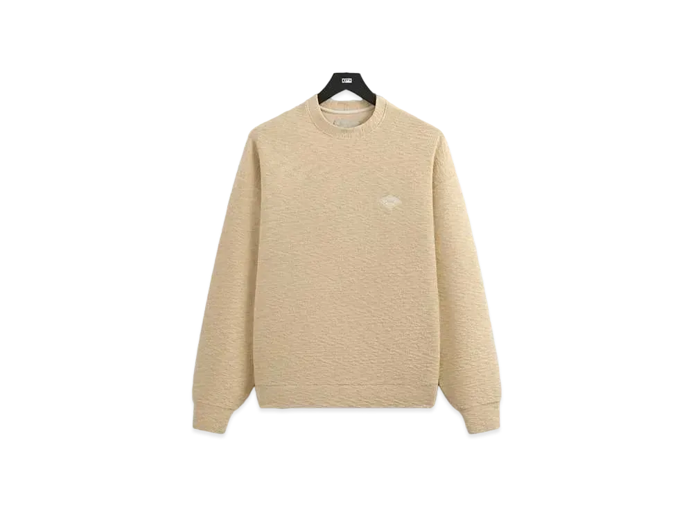 Kith Marled Knit Nelson Crewneck "Canvas"