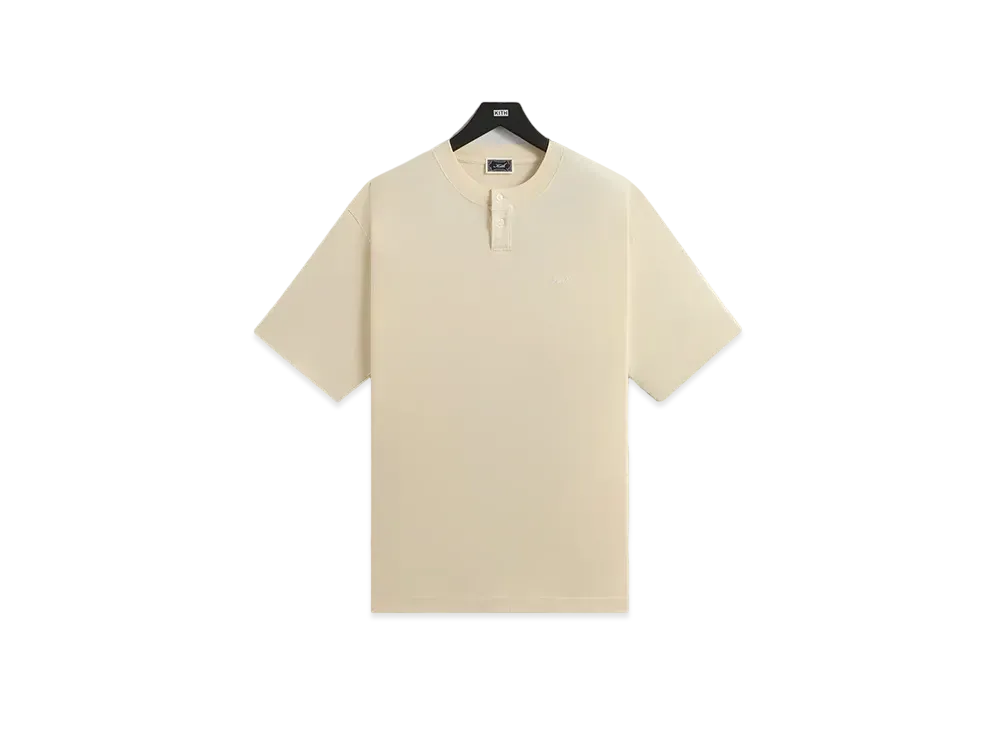 Kith Tristan Henley Tee "Sandrift"