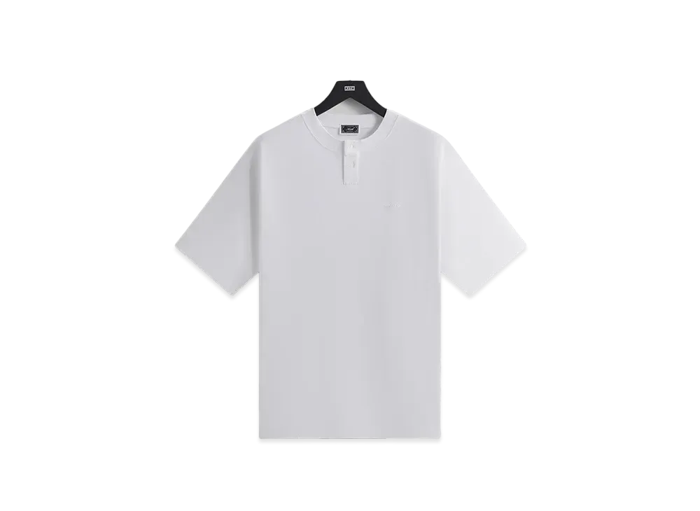 Kith Tristan Henley Tee "White"