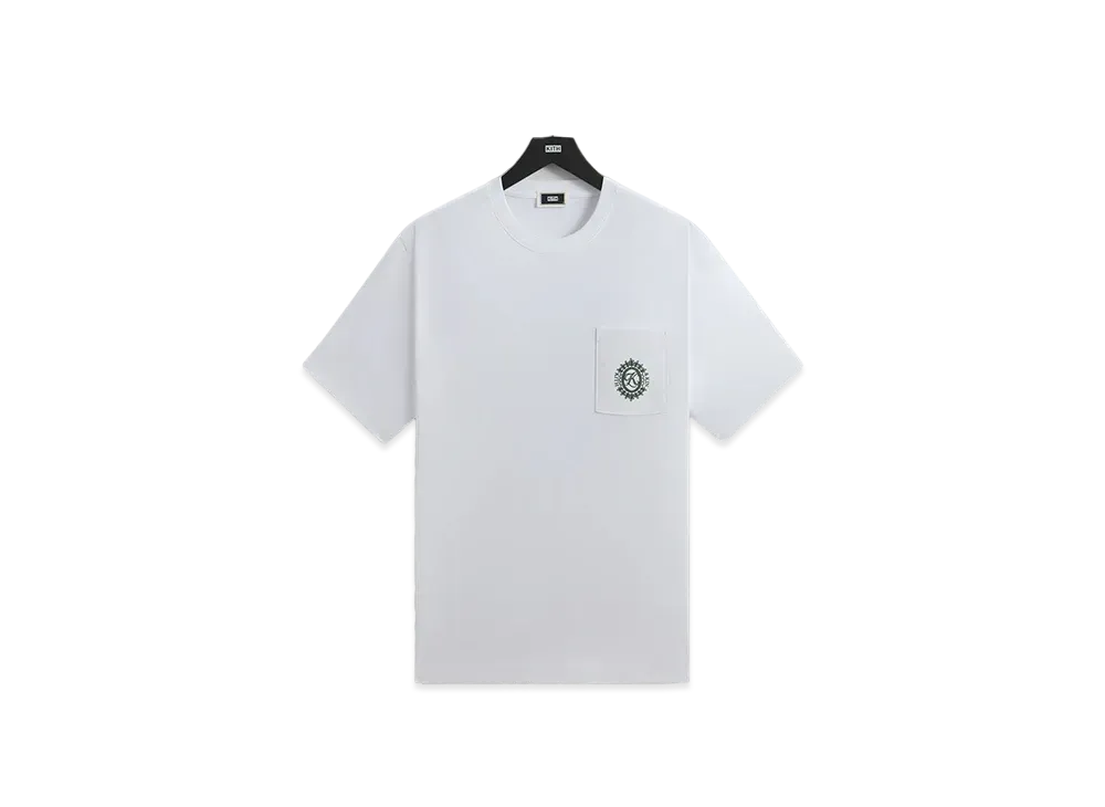 Kith x Kin Lace Crest Pocket Tee "White"