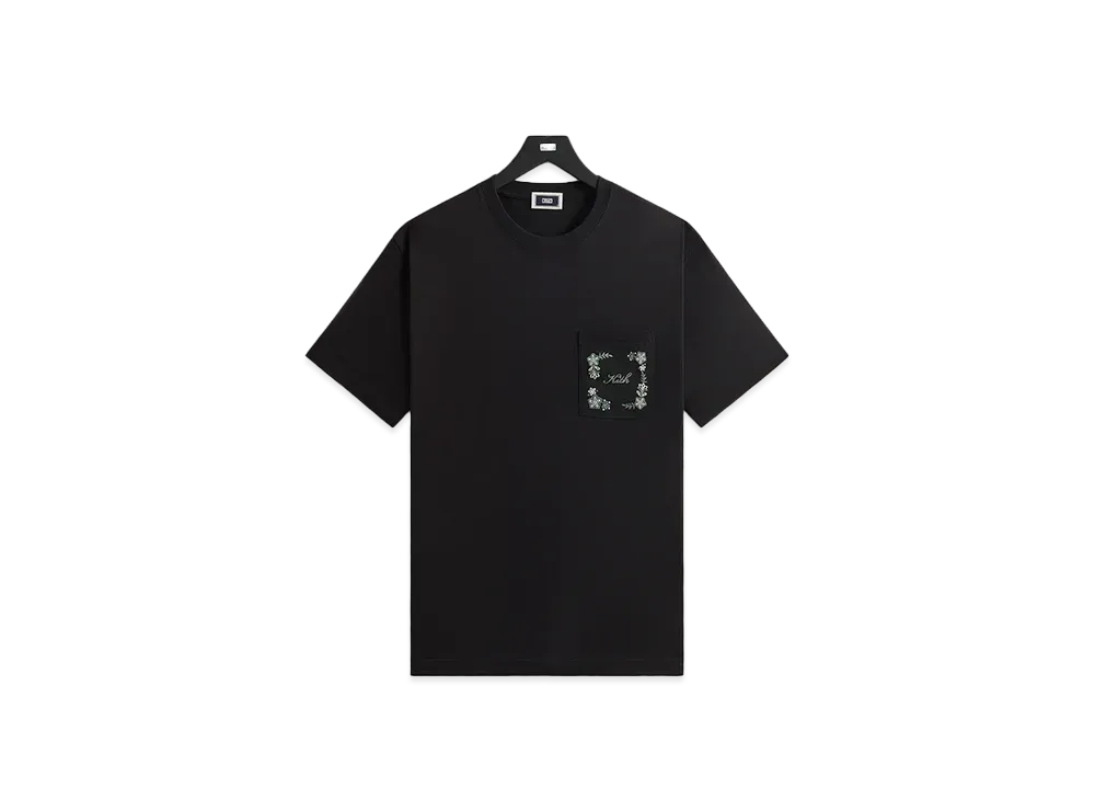 Kith Paisley Pocket Tee "Black"