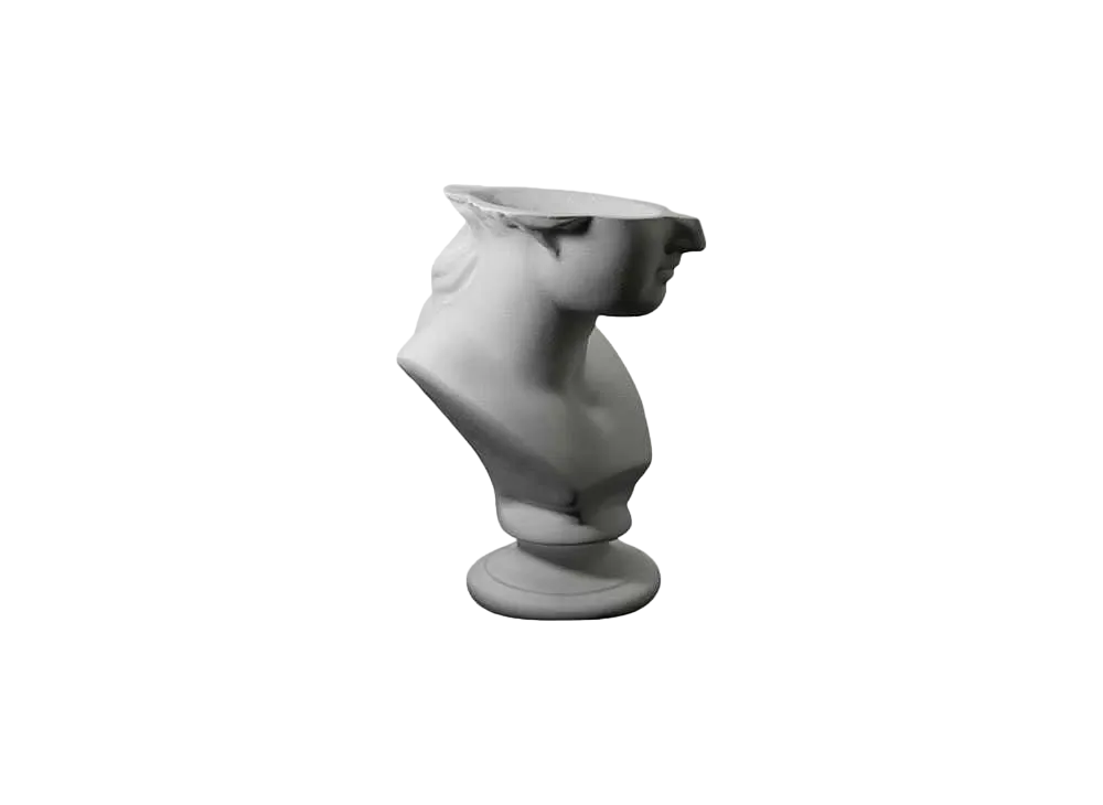 emeth Flower vase - Venus - touki "WHITE"