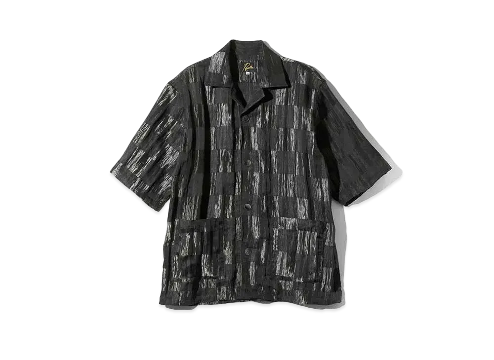 Needles Cabana Shirt - R/N Bright Cloth / Checker "Black"