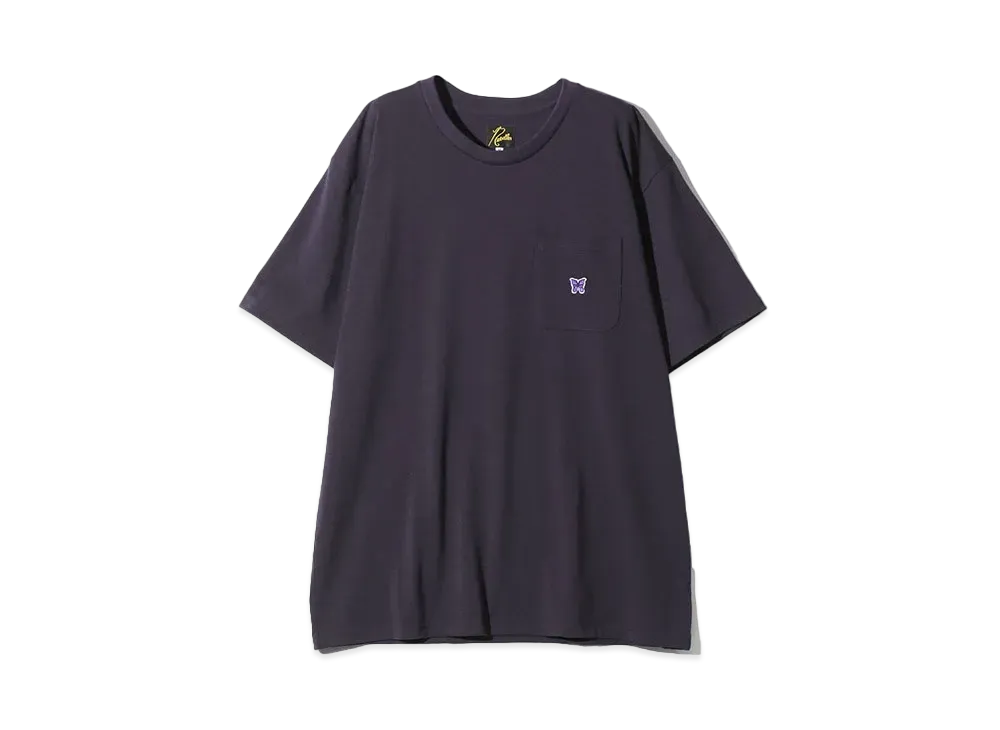 Needles S/S Crew Neck Tee - Poly Jersey "Egg Plant"