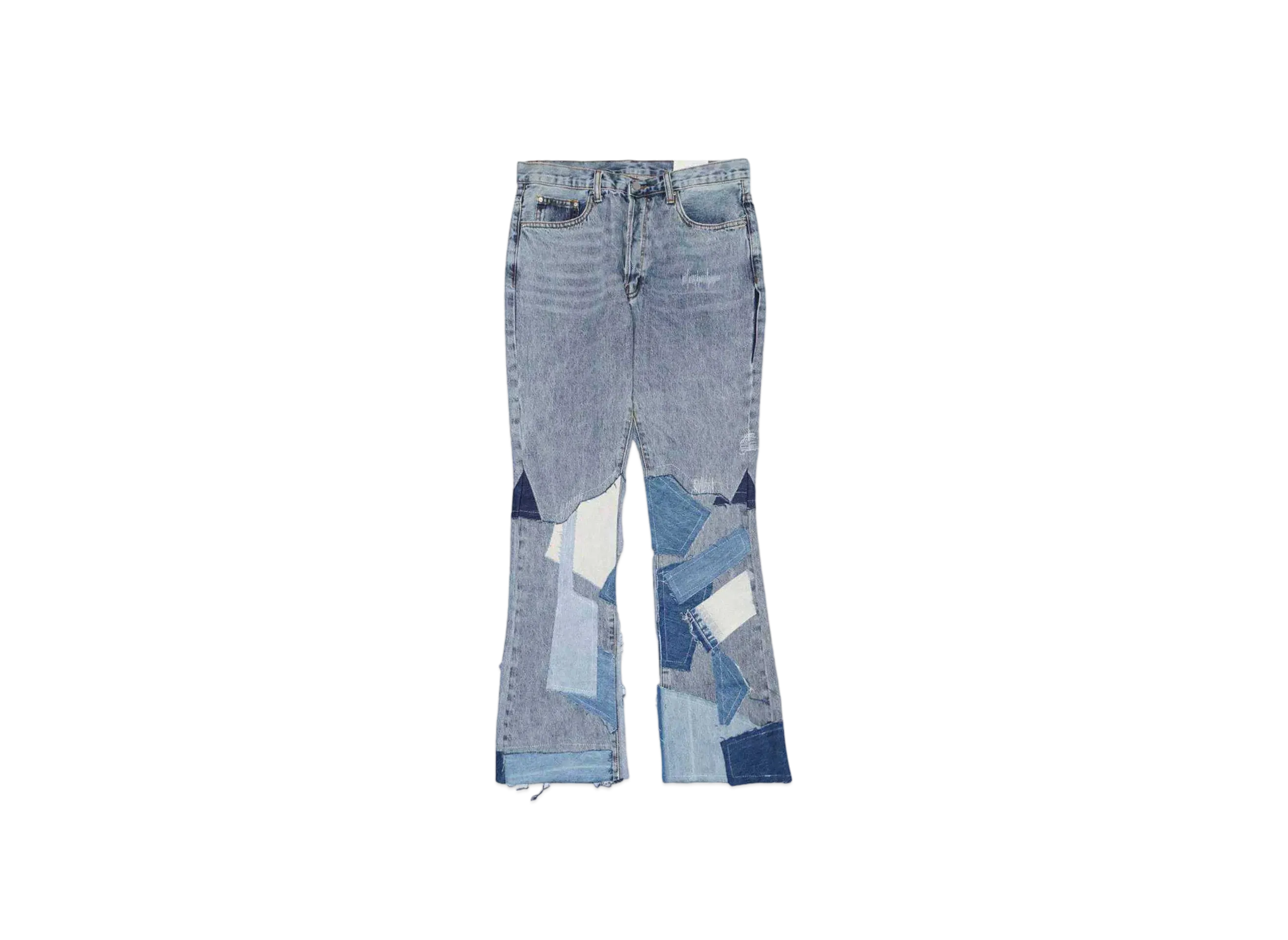 mnml B424 PATCH FLARE DENIM "BLUE"