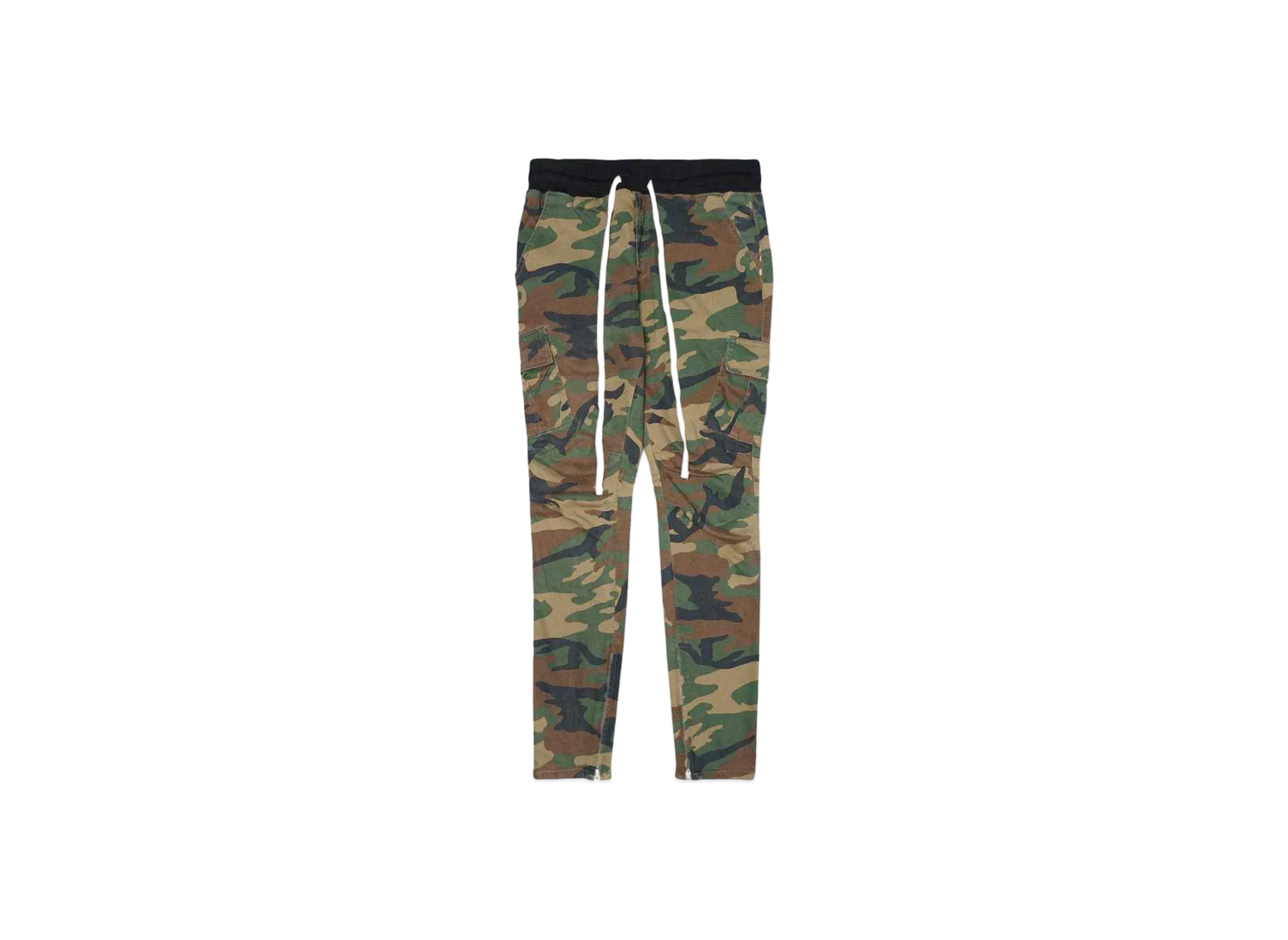 mnml CARGO DRAWCORD PANTS "CAMO"