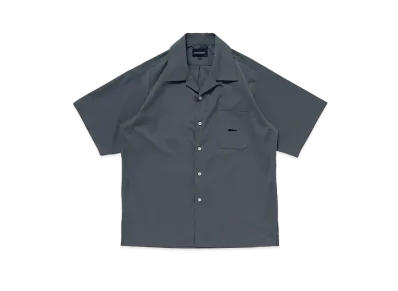 DESCENDANT Pier Open Collar SS Shirt "Grey"