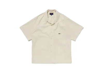 DESCENDANT Pier Open Collar SS Shirt "Off White"