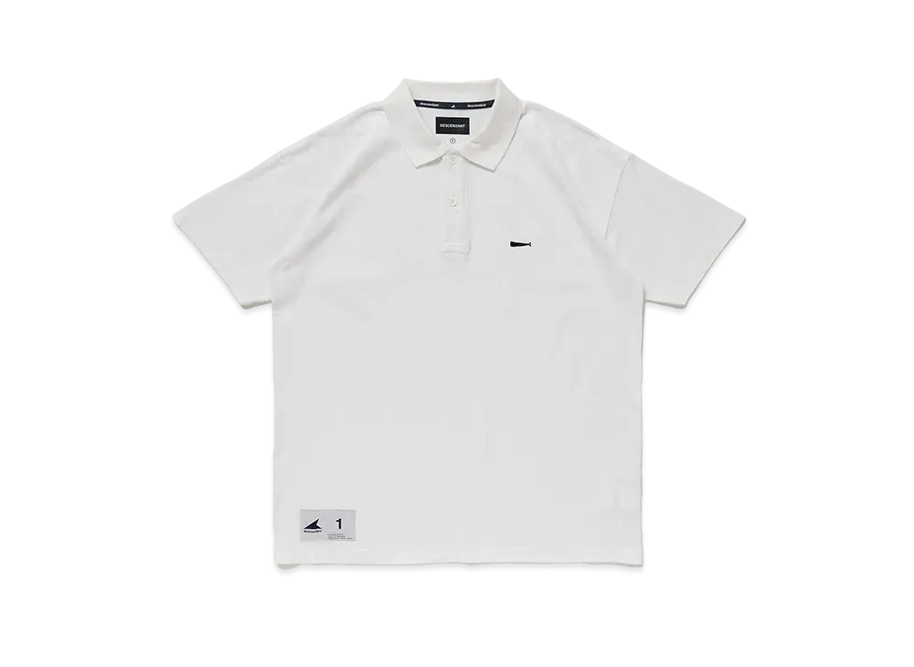 DESCENDANT Cachalot Polo SS "White"