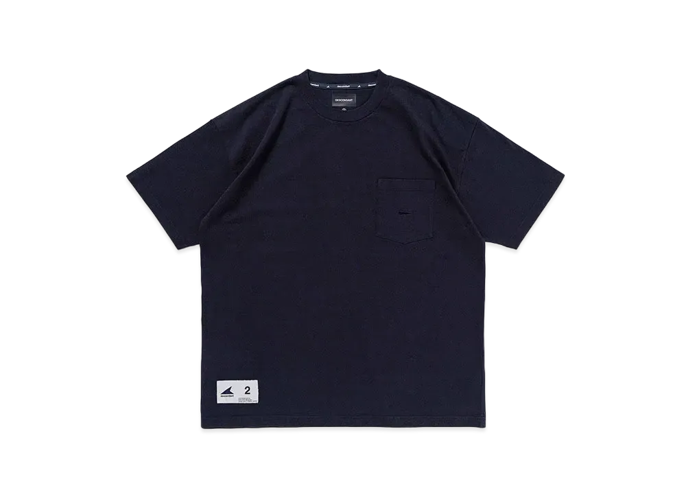 DESCENDANT Cachalot Organic Cotton Crop SS "Navy"