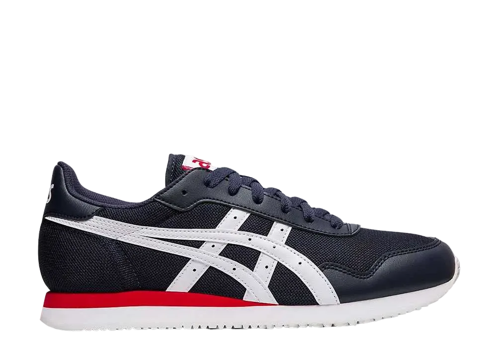 アシックス タイガーランナー "ミッドナイト/ホワイト"