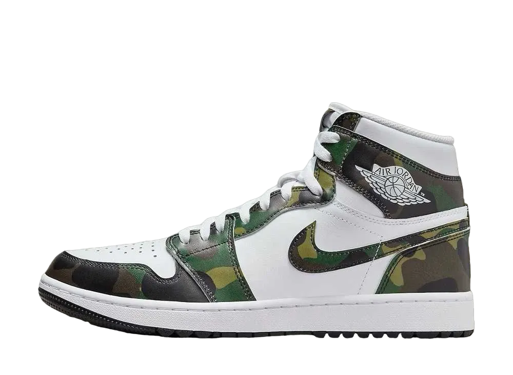 Nike Air Jordan 1 High Golf "Camo/White"