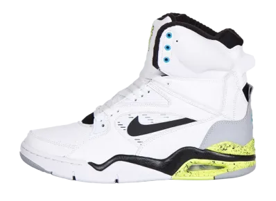 Nike Air Command Force "White/Black Wolf/Grey Volt"