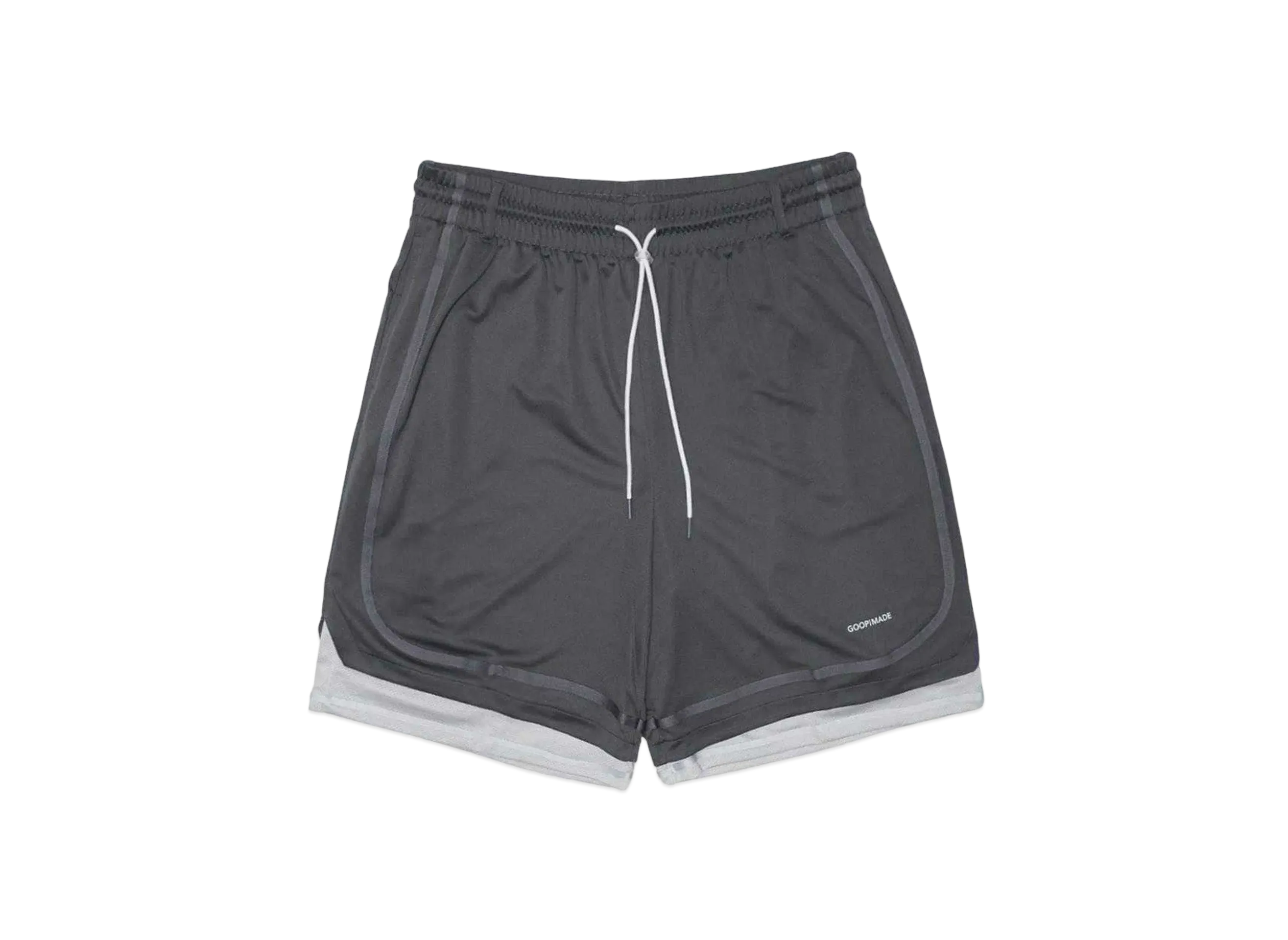 GOOPiMADE Riverside Track Shorts "Iron"