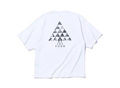 NEW ERA x KOSUKE KAWAMURA Short Sleeve Oversized Cotton T-shirt Brainstone "White"