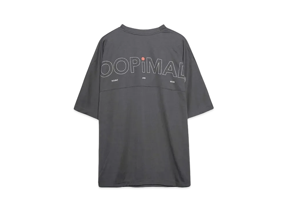 GOOPiMADE Riverside Track Tee "Iron"