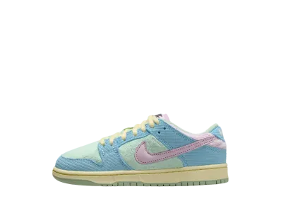 VERDY × Nike SB Dunk Low Pro QS "Visty/Blue Gaze and Enamel Green"