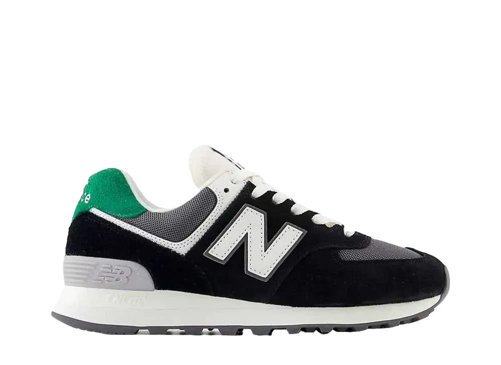 ニューバランス ウィメンズ 574 "ブラック/キャッスルロック/クラシックパイン"