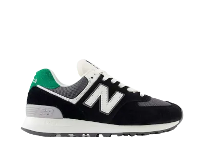 New Balance Women's 574 "Black/Castlerock/Classic Pine"