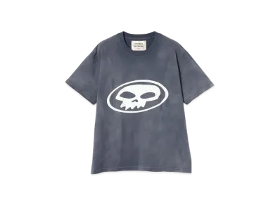 BEAMS x FUTURE ARCHIVE Skull Print Tee "Navy"