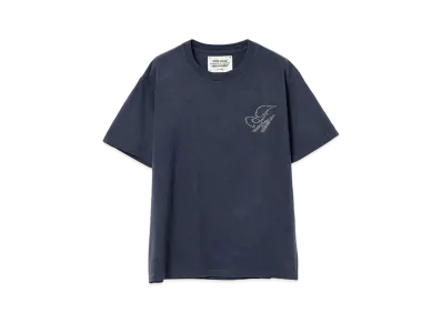 BEAMS x FUTURE ARCHIVE Rhinestone Logo Tee "Navy"