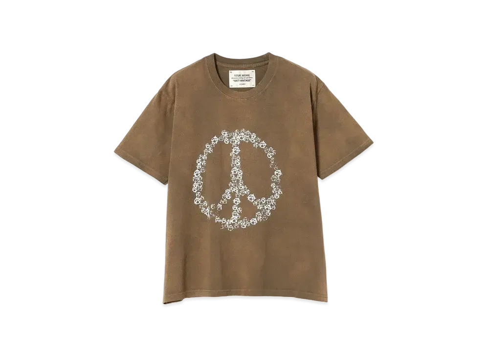 BEAMS x FUTURE ARCHIVE Print Tee "Brown"