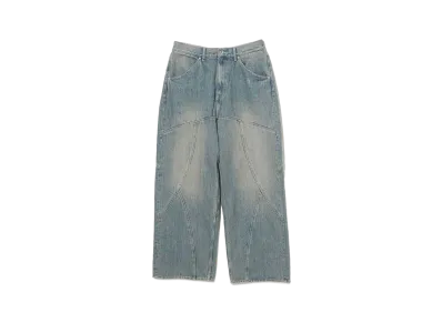 BEAMS x FUTURE ARCHIVE Swith Wide Denim "Blue"