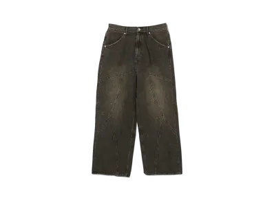 BEAMS x FUTURE ARCHIVE Swith Wide Denim "Black"