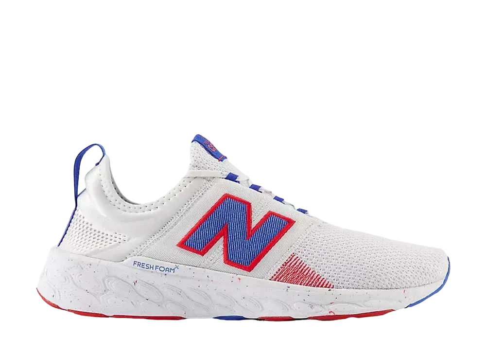 New Balance Fresh Foam X Cruz Artisan V3 "White/Blue Oasis/Neo Flame"