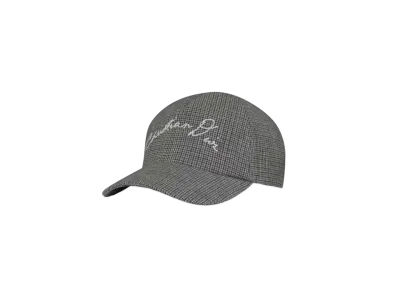 Dior Baseball Cap with Handwritten Christian Dior Signature "Gray"