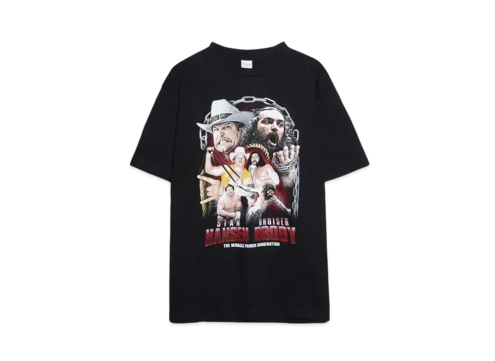 H.J.T.Production 超獣コンビ T-SHIRT "BLACK" "BLACK"