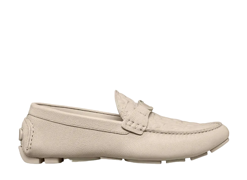 Dior Odeon Loafer Grained Calfskin and Dior Gravity Leather "Beige"