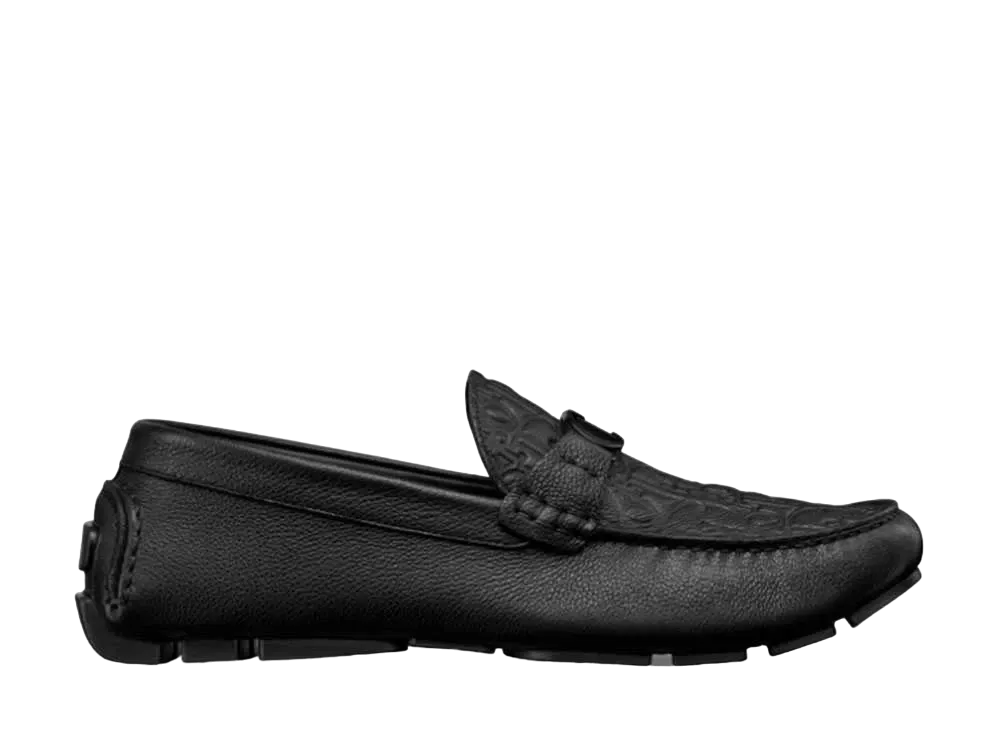 Dior Odeon Loafer Grained Calfskin and Dior Gravity Leather "Black"