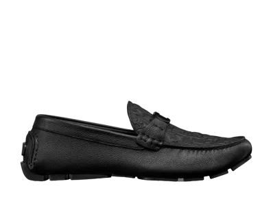 Dior Odeon Loafer Grained Calfskin and Dior Gravity Leather "Black"