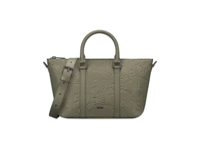 Dior Weekender 25 Dior Gravity Leather and Grained Calfskin "Khaki"