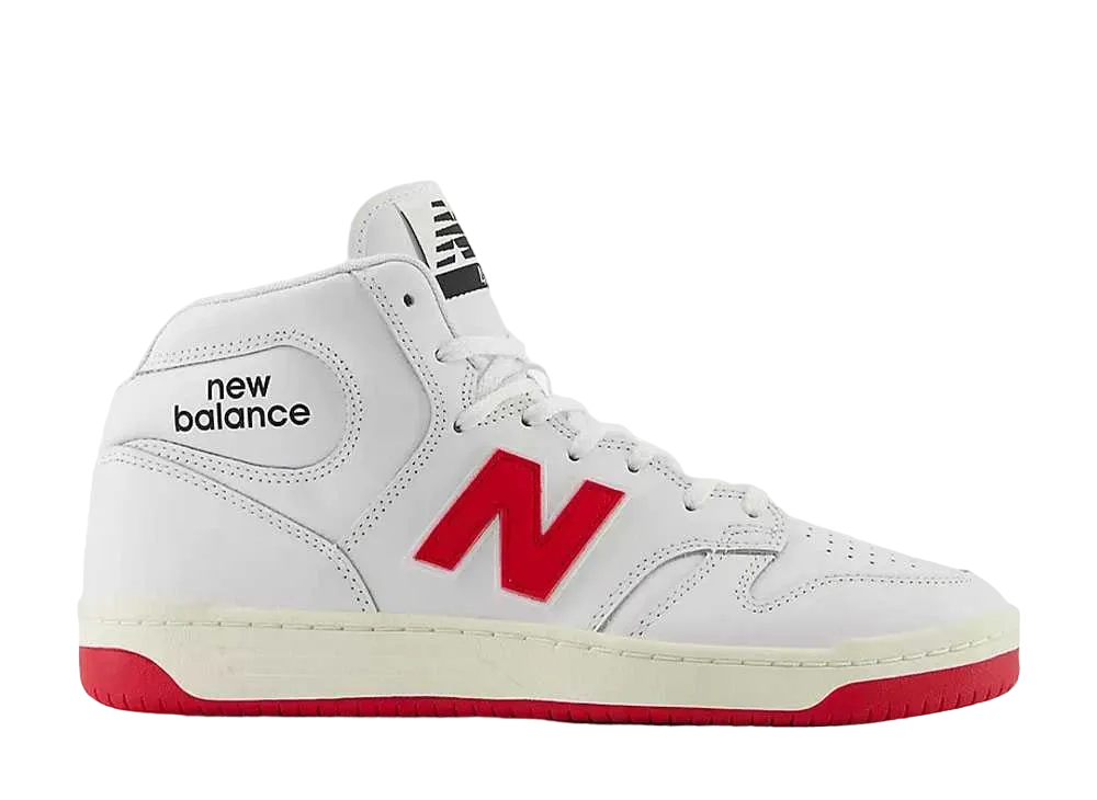 New Balance Numeric 480 High "White/Red"