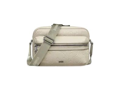 Dior Rider 2.0 Zipped Messenger Bag Dior Gravity Leather and Grained Calfskin "Beige"